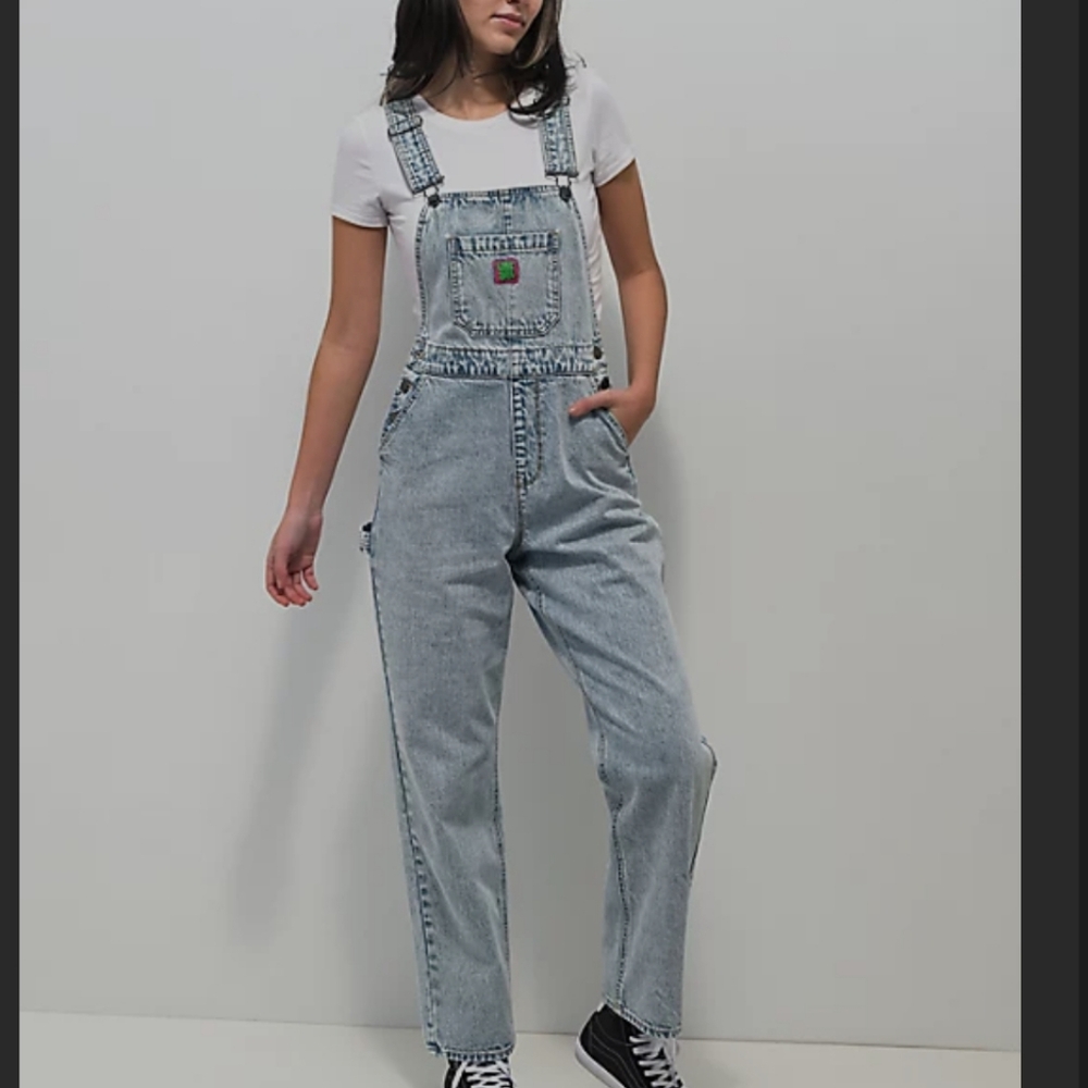Empyre Women's Relax loose fit Denim Overalls